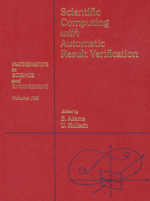 cover image of Scientific Computing with Automatic Result Verification